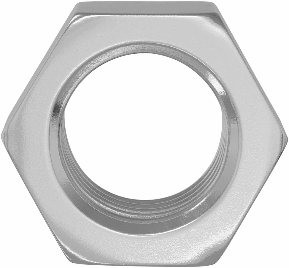 Hex veržlė 2 vnt. Sidabro M6 Metalas