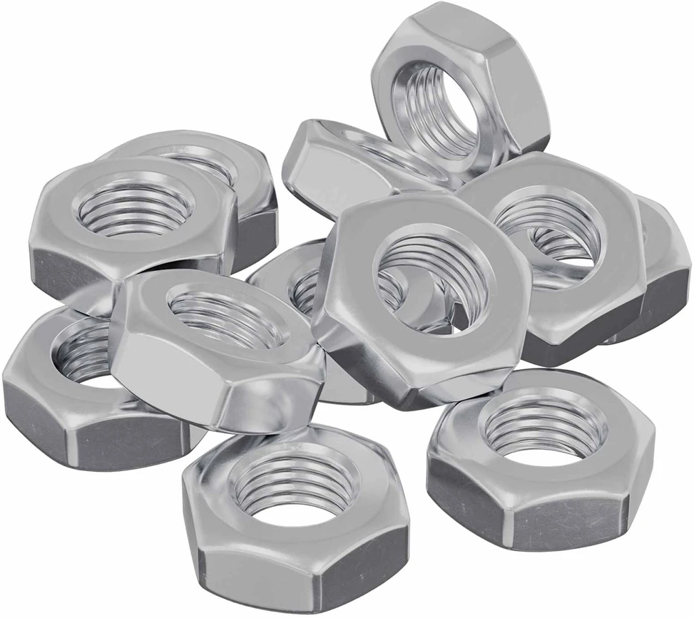 Hex veržlė 3600 vnt. Sidabrinė Metalas