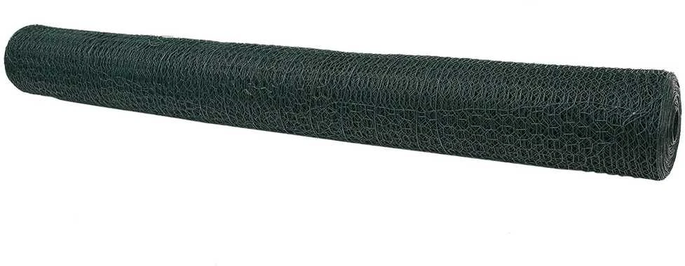 Heksagoninė tvora 1,4 x 50 m PVC Žalia