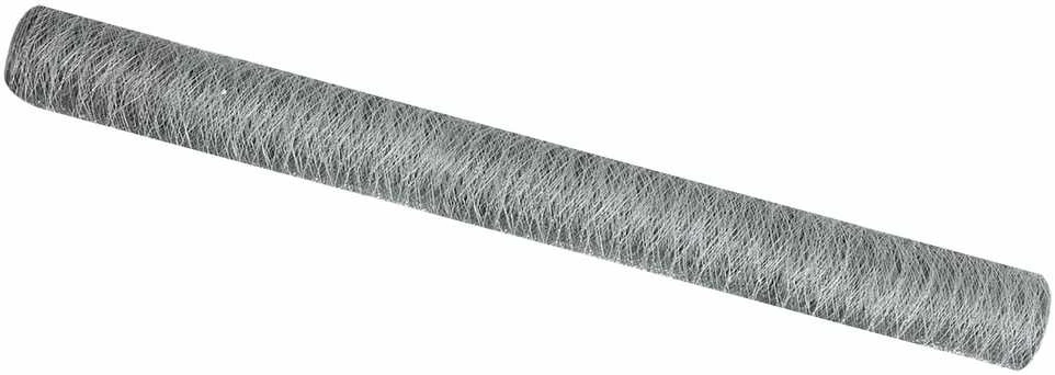 Heksagoninė tvora 1,6 x 25 m Galvanizuotas plienas Sidabrinė