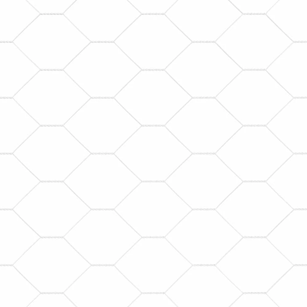 Hexagonal Fence with Post 10 x 0,4 m Galvanizuotas plienas