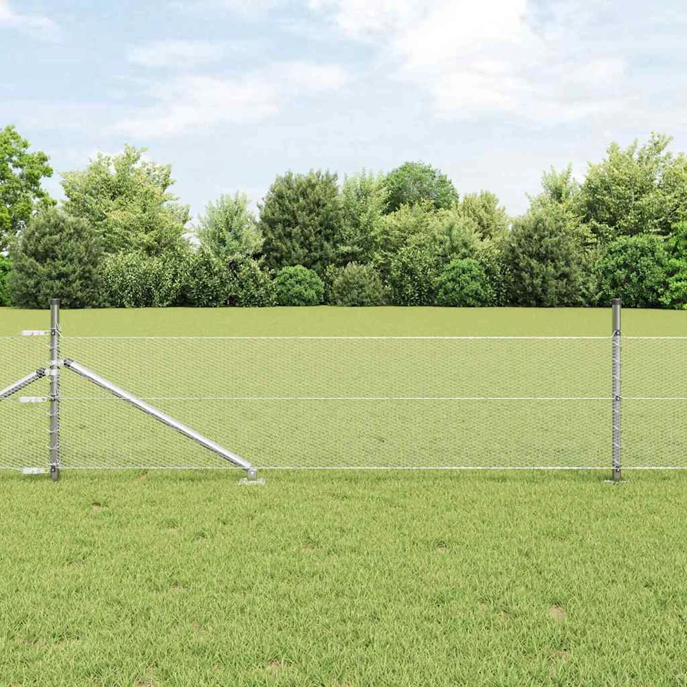 Hexagonal Fence with Post 25 x 0,5 m Galvanizuotas plienas