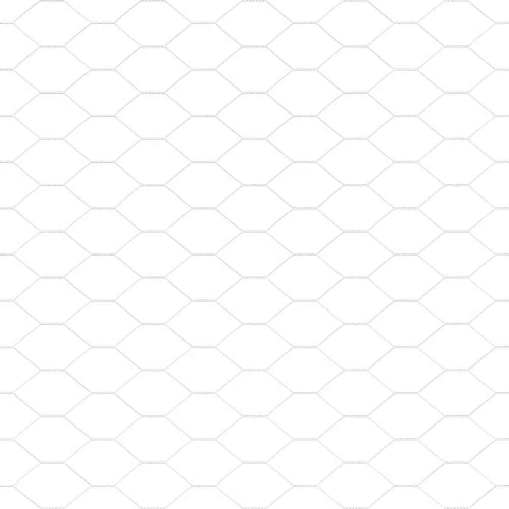 Heksagoninė tvora 0,4 x 100 m Galvanizuotas plienas Sidabrinė