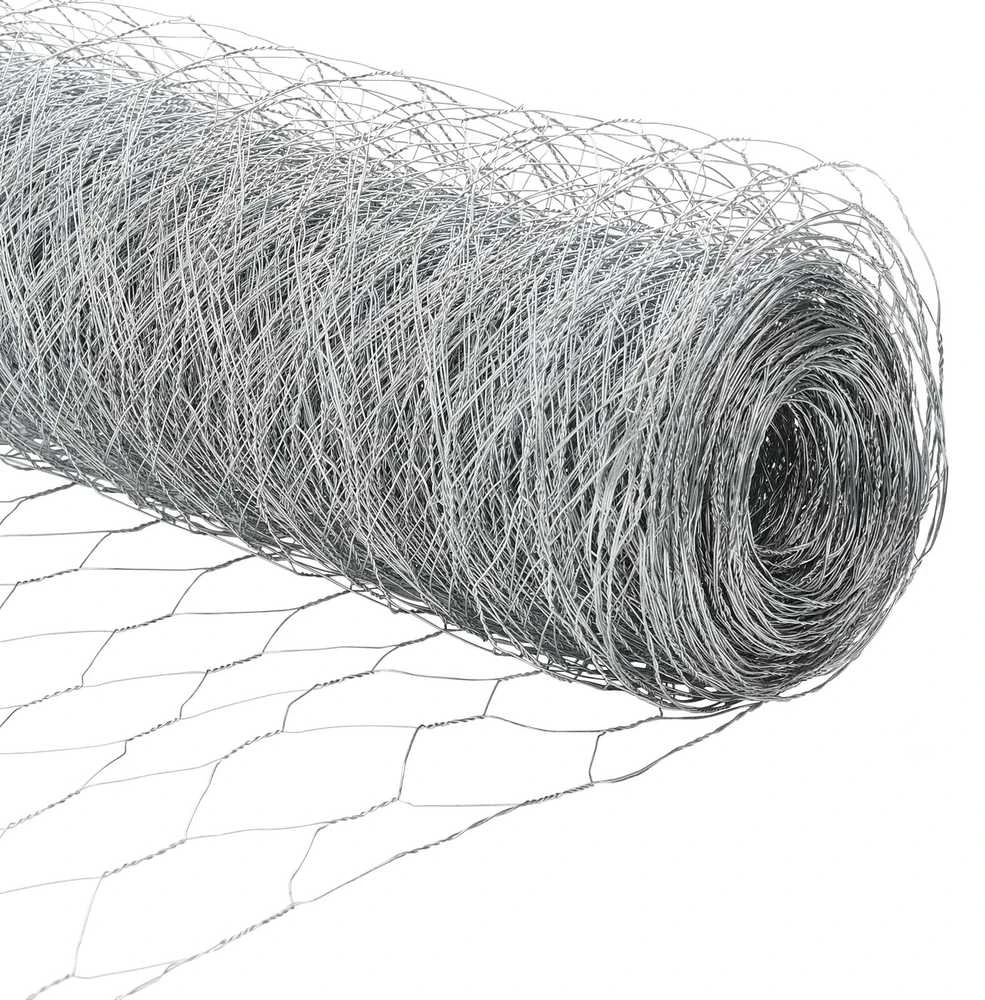 Hexagonal Fence with Post 100 x 1,5 m Galvanizuotas plienas
