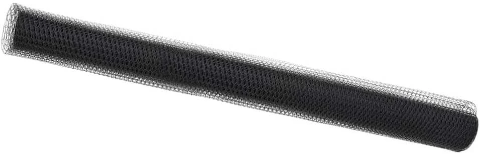 Heksagoninė tvora 1,6 x 25 m PVC Pilka