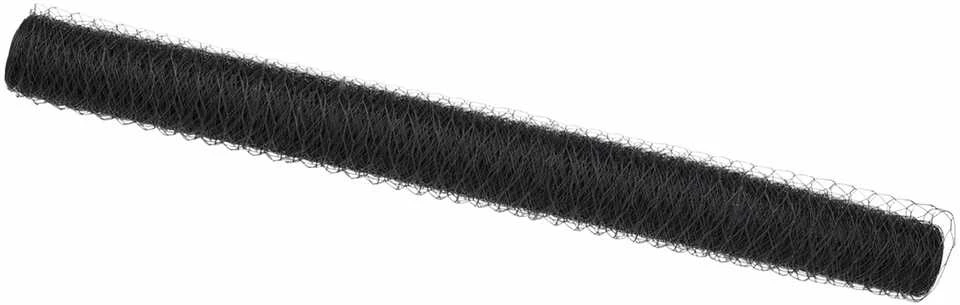 Heksagoninė tvora 1 x 10 m PVC Pilka