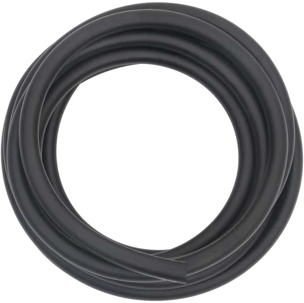 Hibridinė oro žarna, juodos spalvos, 0,6", 10m, guma ir PVC