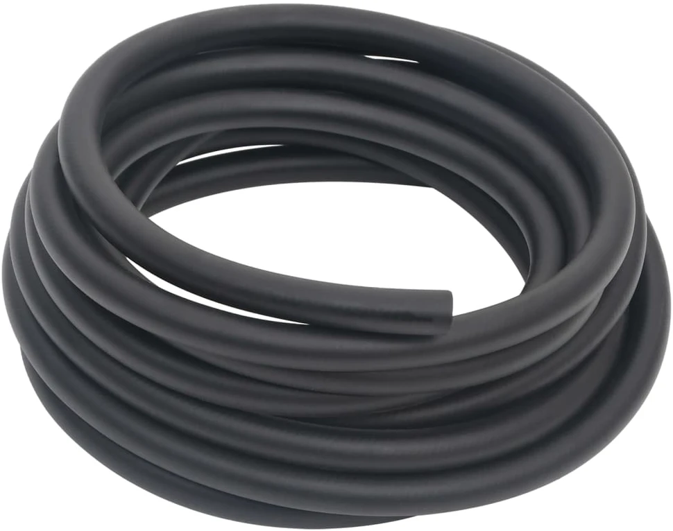 Hibridinė oro žarna, juodos spalvos, 0,6", 2m, guma ir PVC