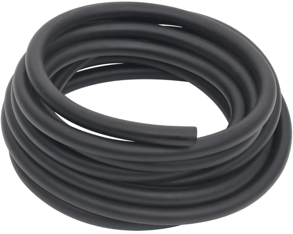 Hibridinė oro žarna, juodos spalvos, 0,6", 5m, guma ir PVC