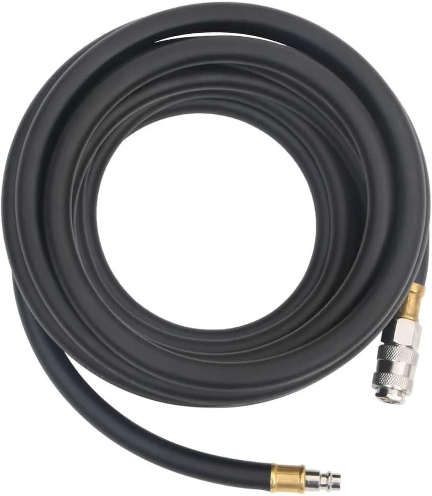 Hibridinė oro žarna, juodos spalvos, 0,6", 5m, guma ir PVC