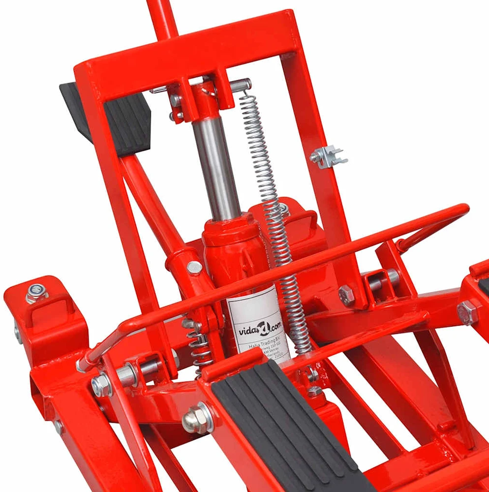 Hidraulinis Motociklo/ATV Keltuvas, 680 kg, Raudonas