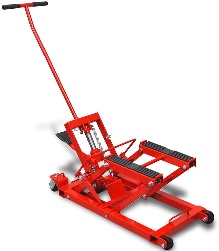 Hidraulinis Motociklo/ATV Keltuvas, 680 kg, Raudonas