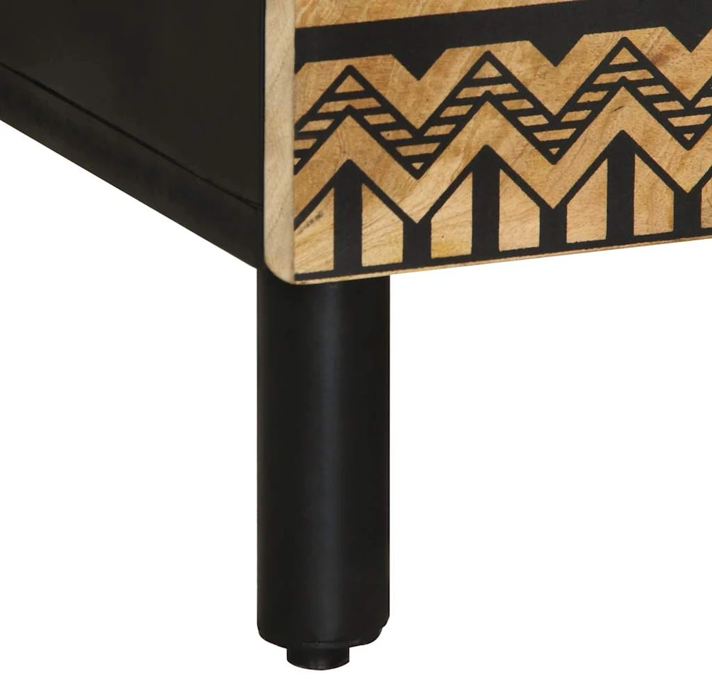 Highboard 60x33,5x100 cm Masyvus Rough Wood Mango