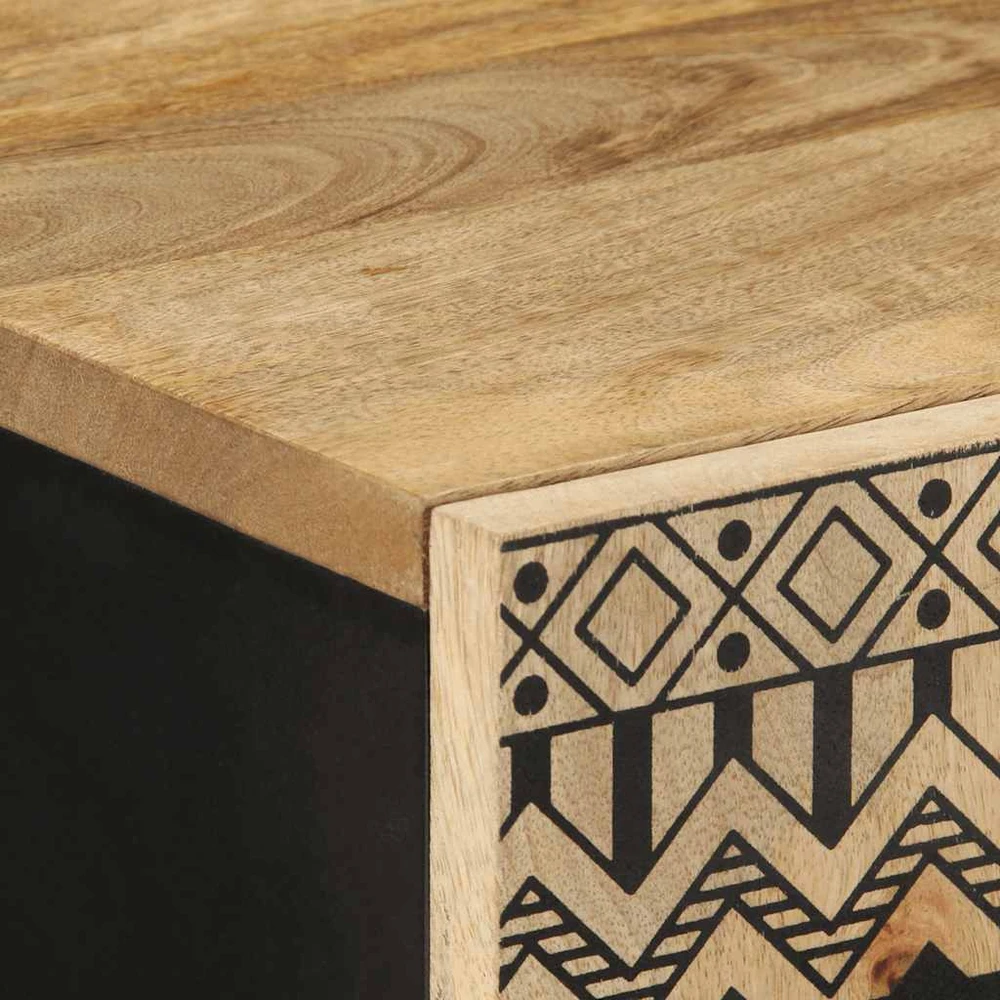 Highboard 60x33,5x100 cm Masyvus Rough Wood Mango