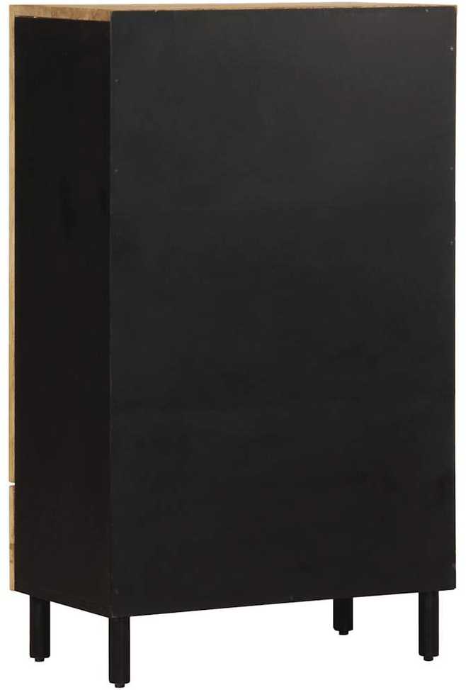 Highboard 60x33,5x100 cm Masyvus Rough Wood Mango
