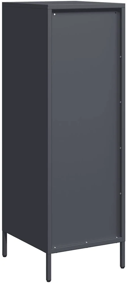 Highboard Antracitas 39x35x103,5 cm Plienas