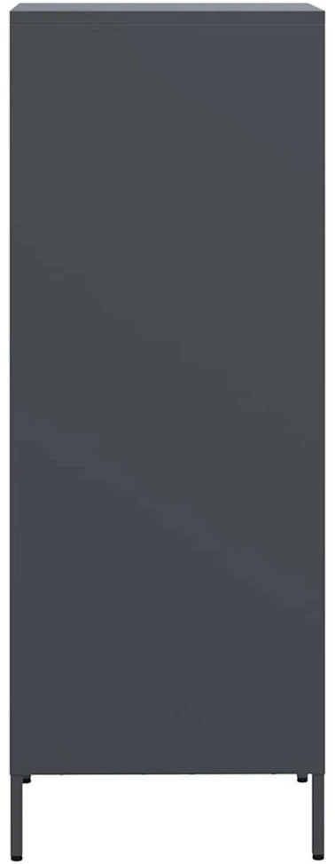 Highboard Antracitas 39x35x103,5 cm Plienas