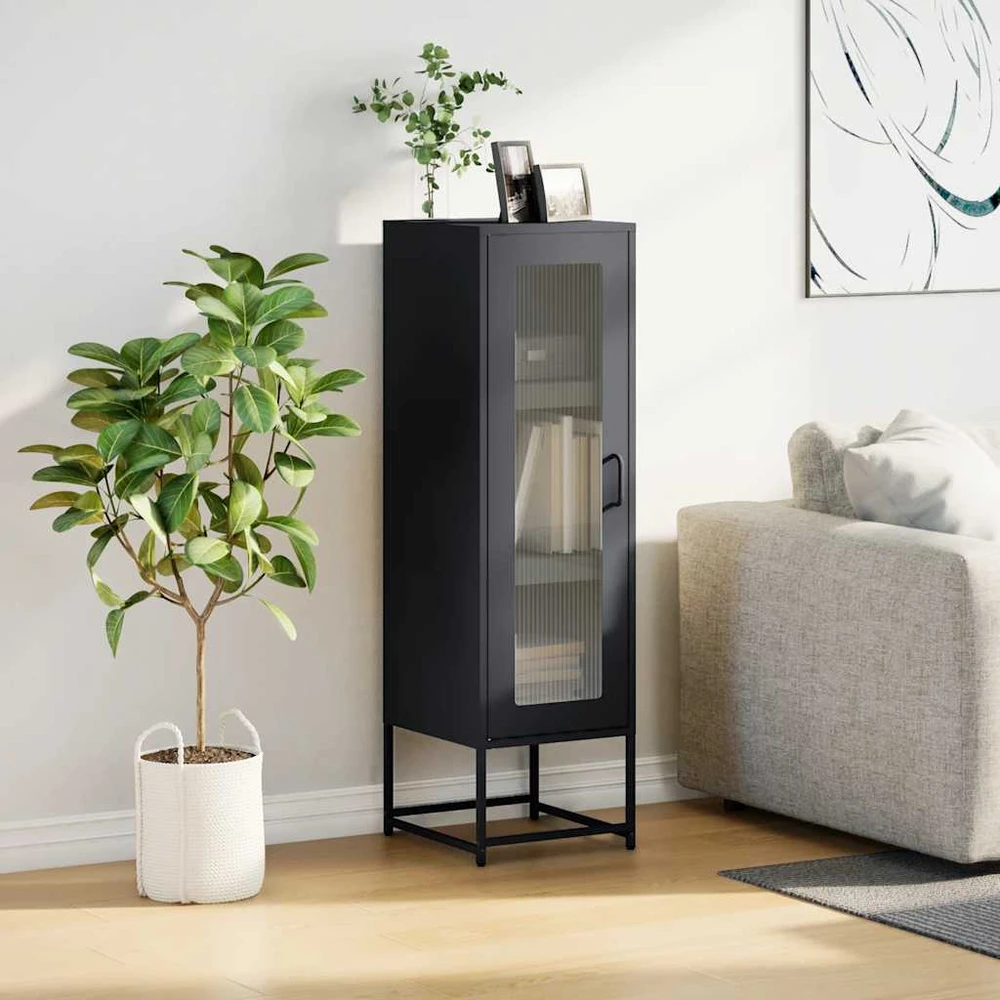 Highboard Antracito 36x39x123 cm šaltai valcuotas plienas