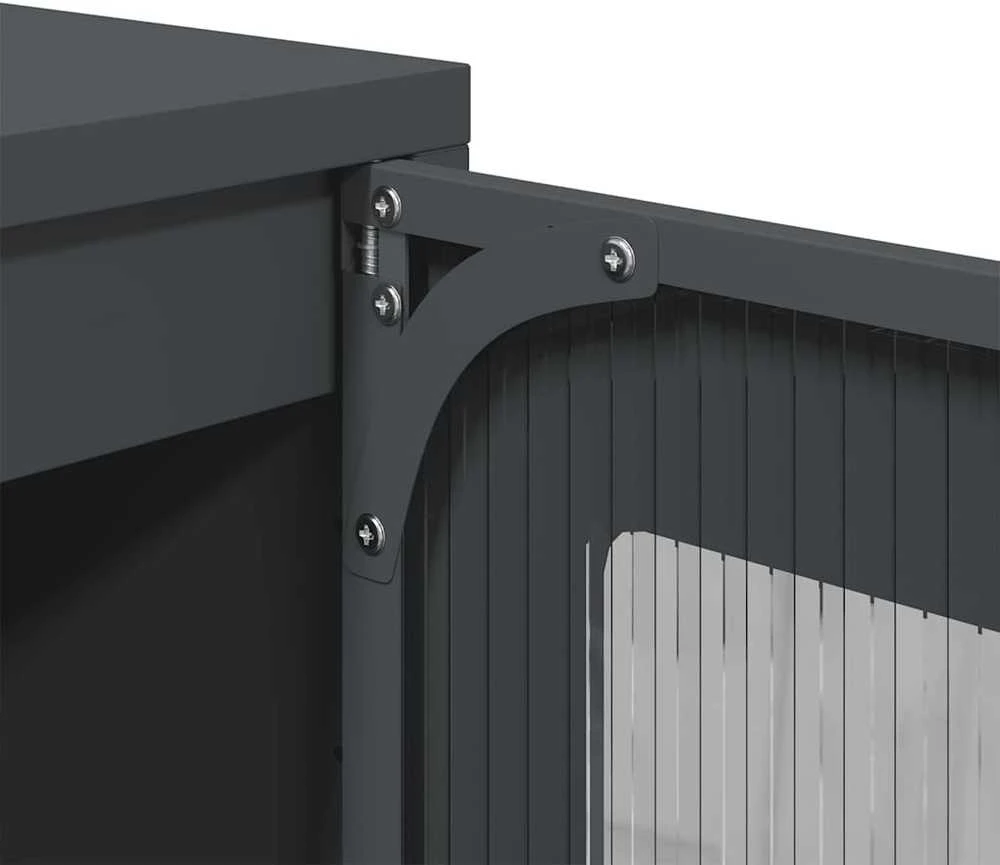 Highboard Antracito 36x39x123 cm šaltai valcuotas plienas