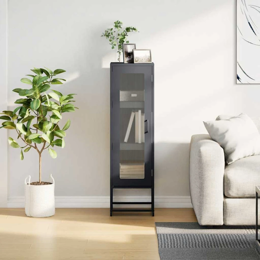 Highboard Antracito 36x39x123 cm šaltai valcuotas plienas