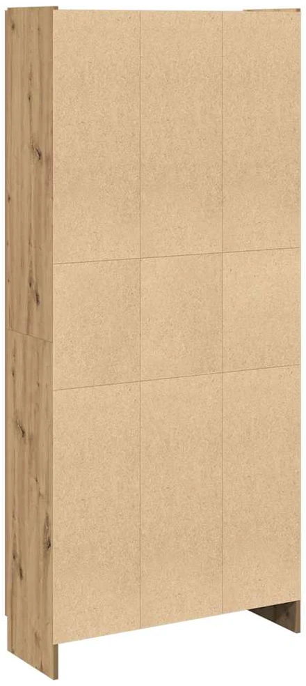 Highboard Artisan ąžuolas 82,5x30,5x185 cm inžinerinė mediena