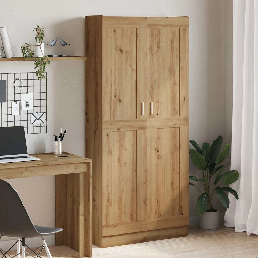 Highboard Artisan ąžuolas 82,5x30,5x185 cm inžinerinė mediena