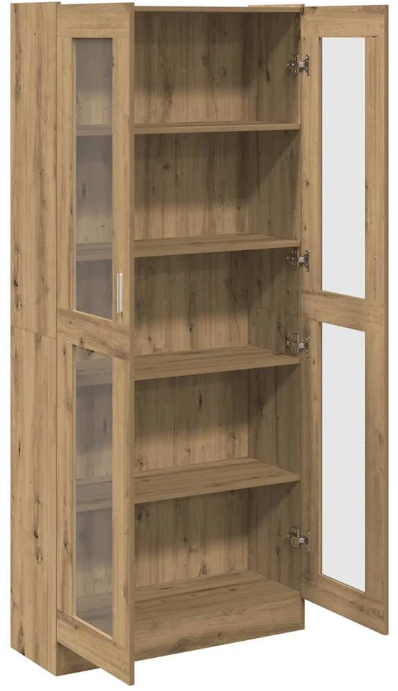 Highboard Artisan ąžuolas 82,5x30,5x185 cm inžinerinė mediena