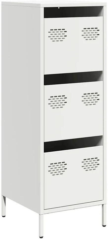 Highboard Baltas 39x35x103,5 cm Plienas