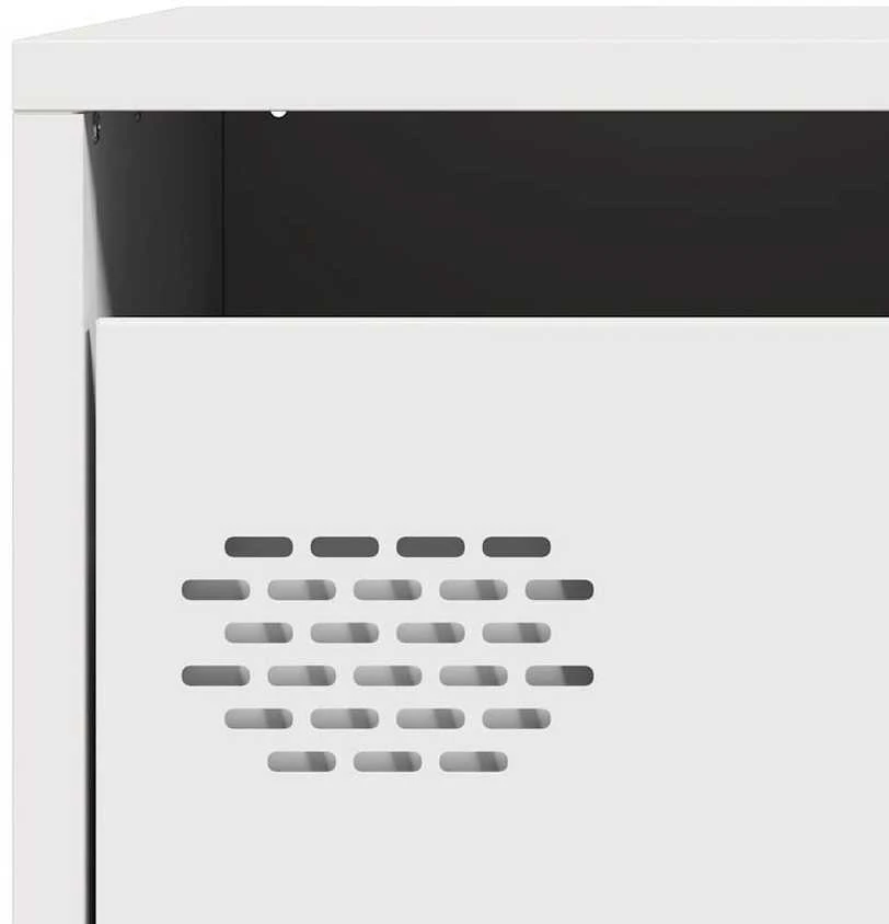 Highboard Baltas 39x35x103,5 cm Plienas