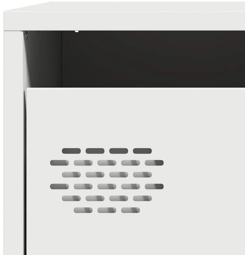 Highboard Baltas 39x35x103,5 cm Plienas