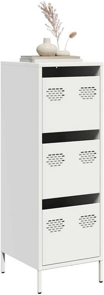 Highboard Baltas 39x35x103,5 cm Plienas