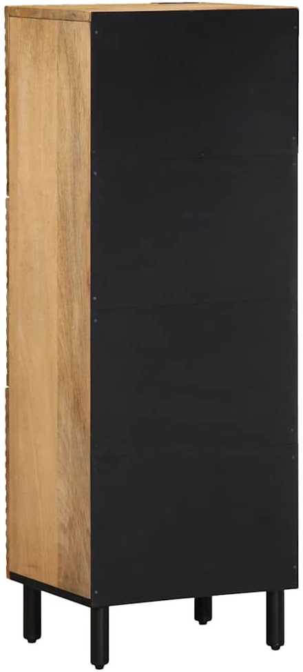 Highboard Brown 40x33x110 cm Masyvo medžio Mango