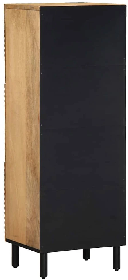 Highboard Brown 40x33x110 cm Masyvo medžio Mango