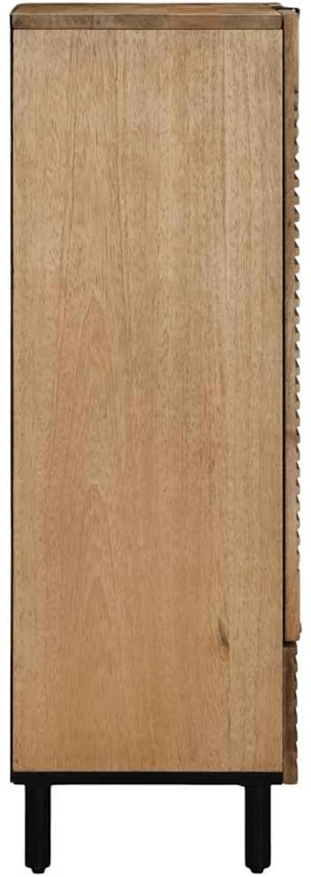 Highboard Brown 60x33x100 cm Masyvo medžio mango