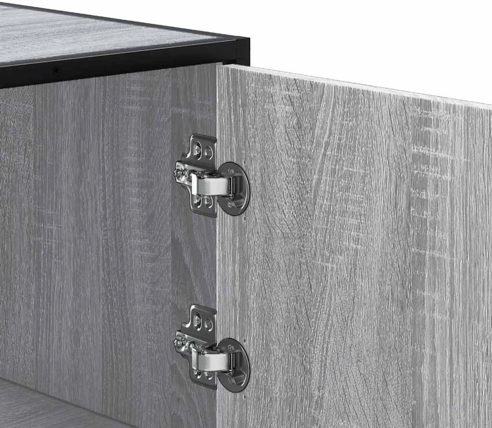 Highboard Gray Sonoma inžinerinis medis ir metalas