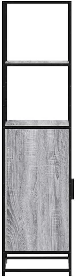 Highboard Gray Sonoma inžinerinis medis ir metalas