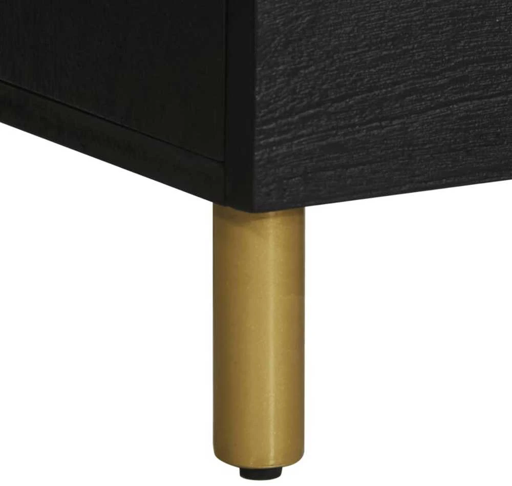 Highboard Juodas 60x33x100 cm Engineered Wood