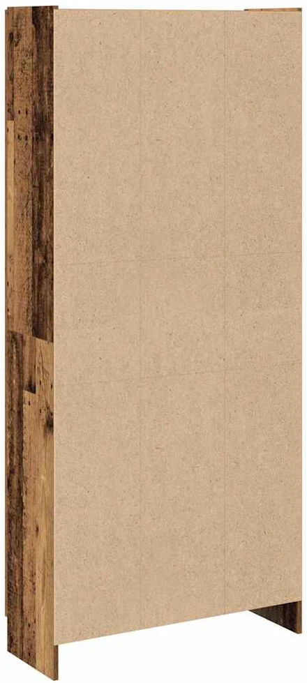 Highboard Old Wood 82,5x30,5x185 cm Engineered Wood