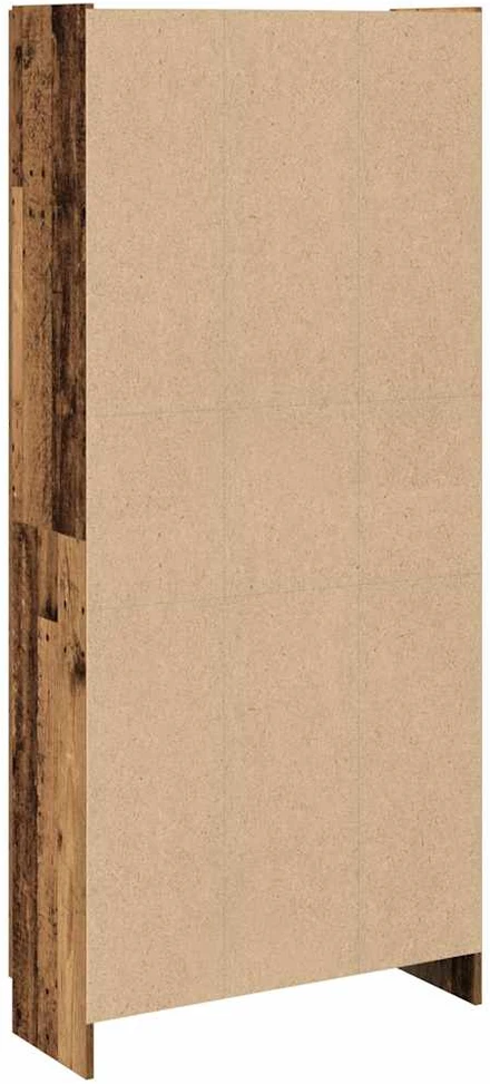 Highboard Old Wood 82,5x30,5x185 cm Engineered Wood