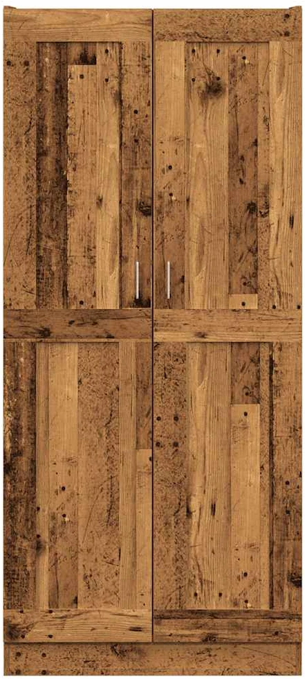 Highboard Old Wood 82,5x30,5x185 cm Engineered Wood
