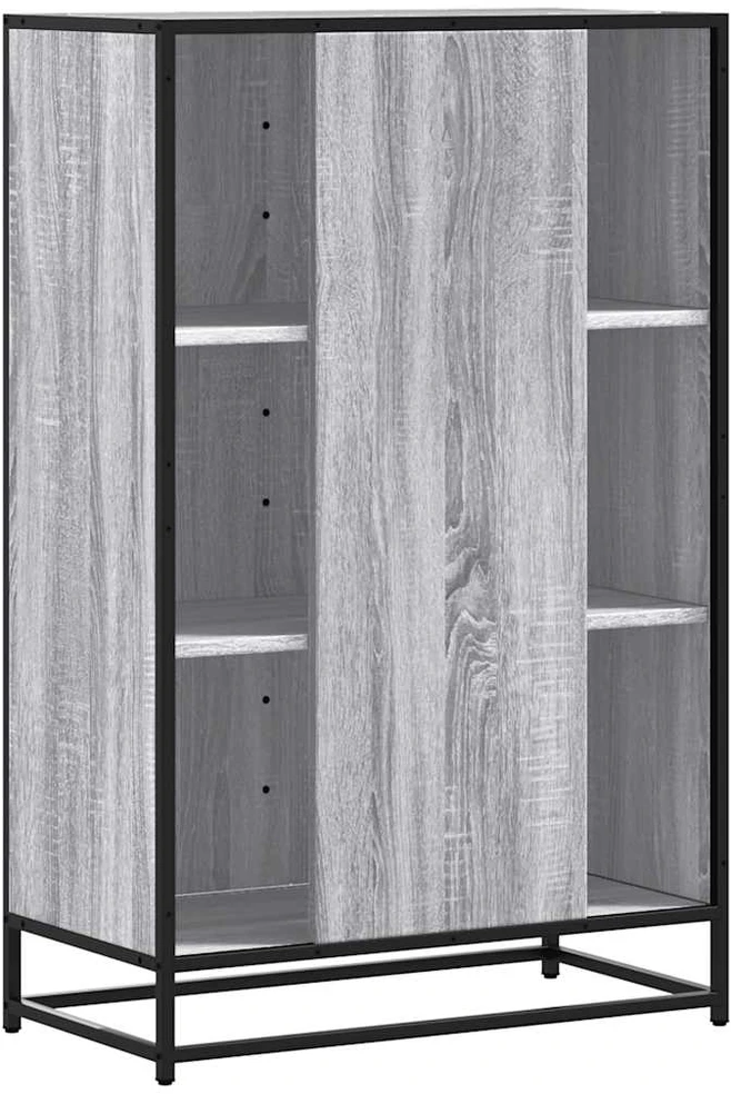 Highboard Pilka Sonoma Inžinerinė mediena ir metalas