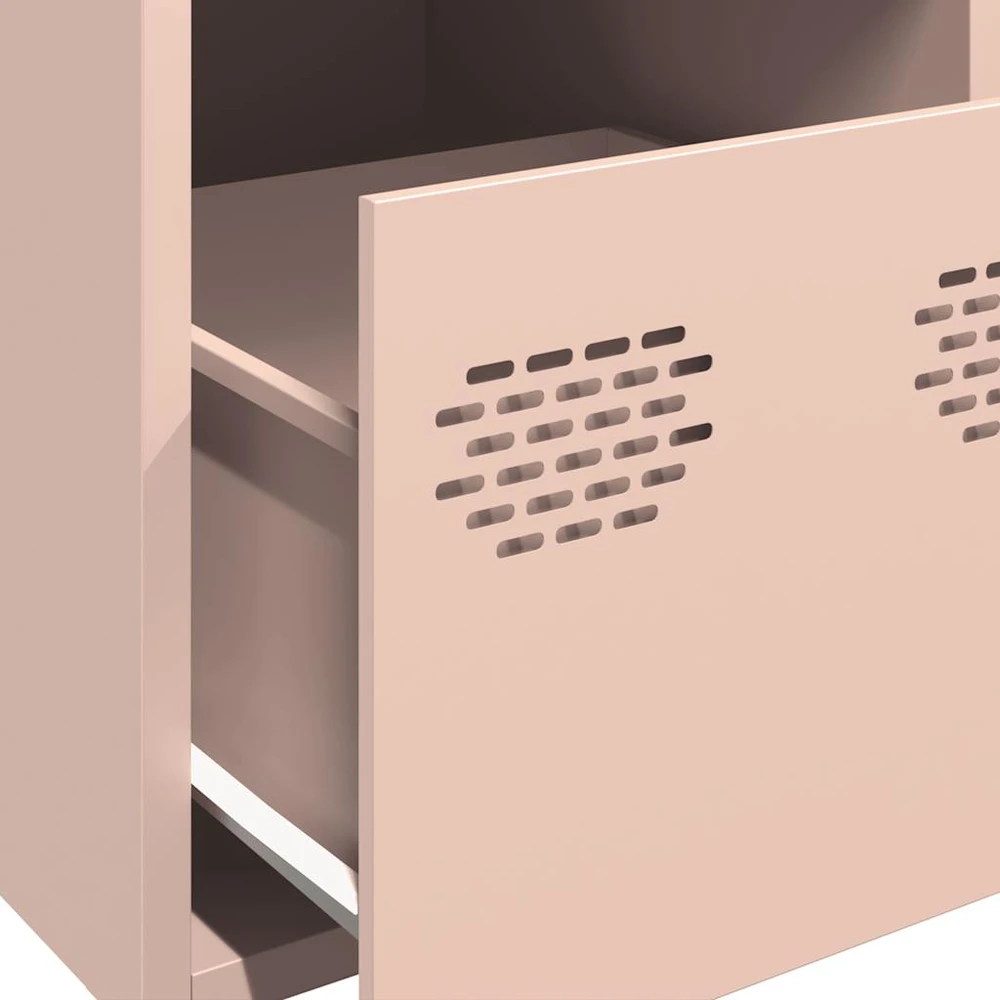 Highboard Rožinė 39x35x103,5 cm Plienas
