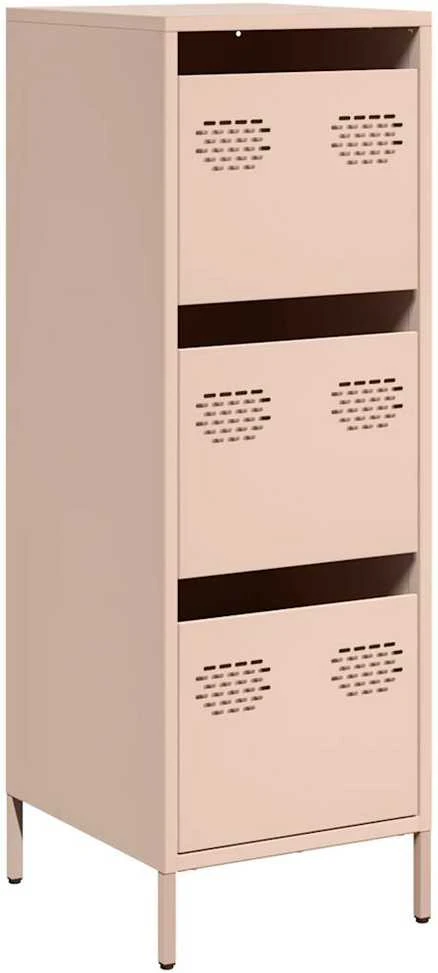 Highboard Rožinė 39x35x103,5 cm Plienas