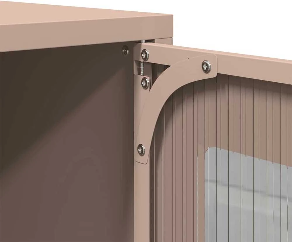 Highboard Rožinė 68x39x107 cm Plienas