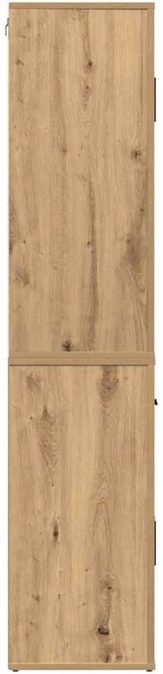 Highboardas artisano ąžuolo 80 x 33 x 150 cm Apdirbta mediena