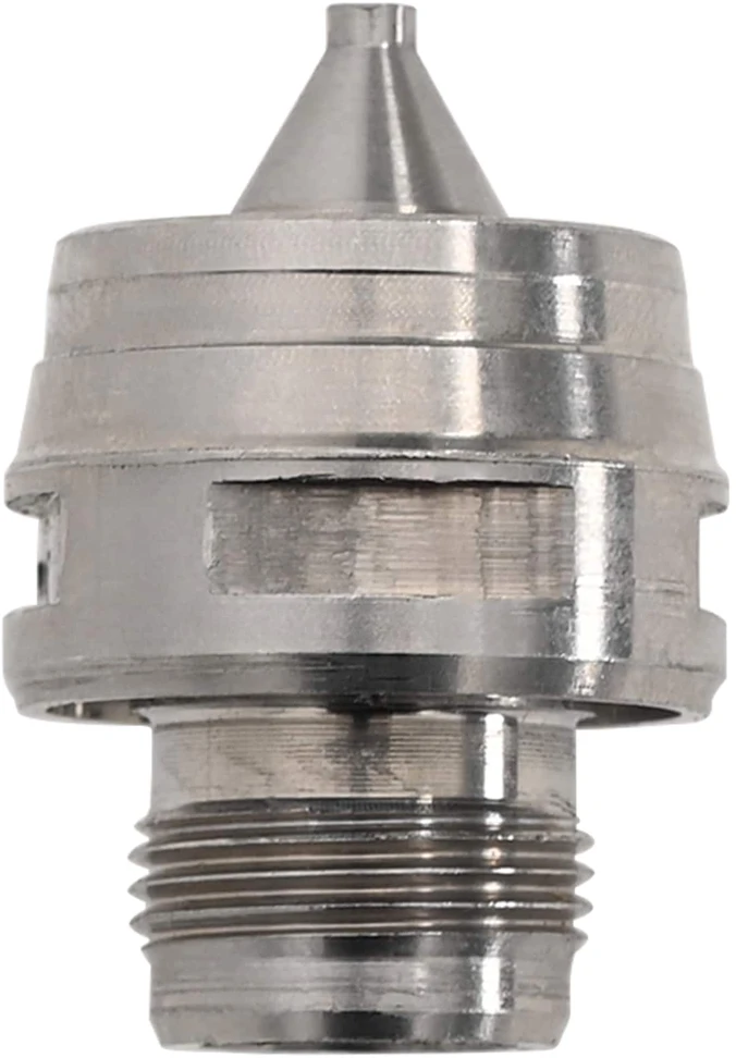 HVLP purkštuvo antgalis 2 mm purkštuvo antgalis Sidabrinė