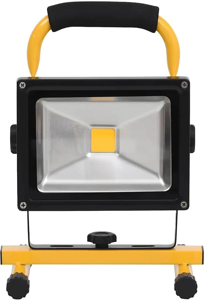 Įkraunamas LED šviestuvas su rankena, šaltas baltas, 30W