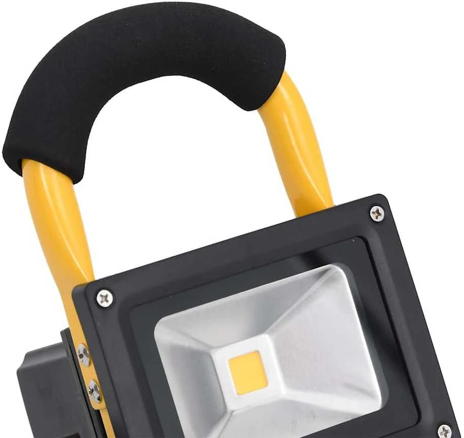 Įkraunamas LED šviestuvas su rankena, šaltas baltas, 30W