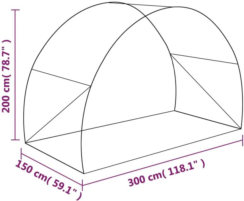 Šiltnamis, 300x150x200 cm, 4,5 m²