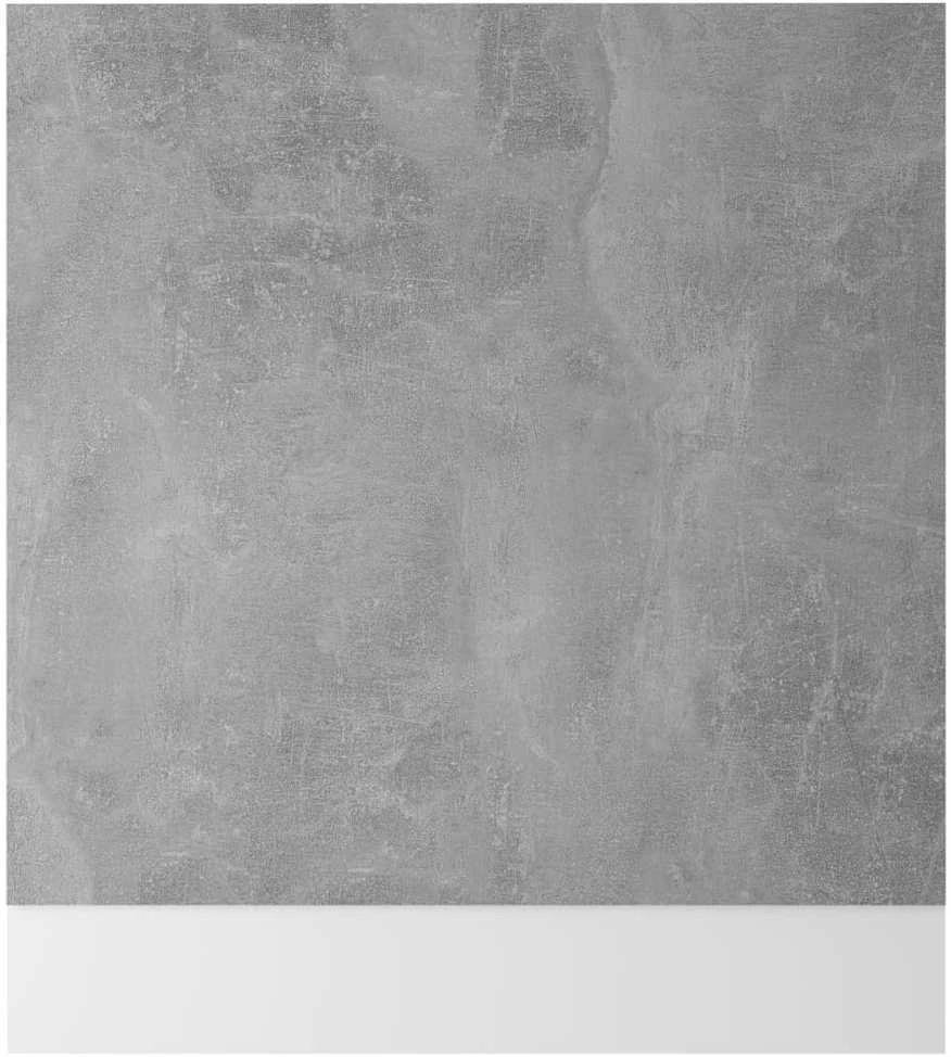 Indaplovės plokštė, betono pilka, 59,5x3x67cm, apdirbta mediena